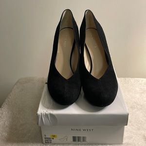 Nine West Juliette Suede Platform Pumps